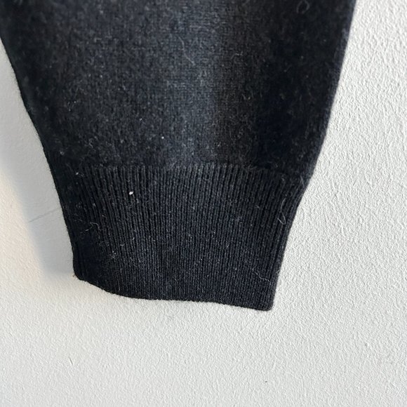 Black - 100% cashmere joggers - Picture 5 of 6